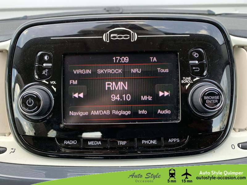 Photo 6 de l'offre de FIAT 500 1.0 70ch BSG S&S Pop à 13490€ chez Auto Concept - Opel Quimper