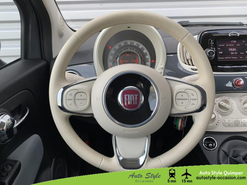 Photo 13 de l'offre de FIAT 500 1.0 70ch BSG S&S Pop à 13490€ chez Auto Concept - Opel Quimper