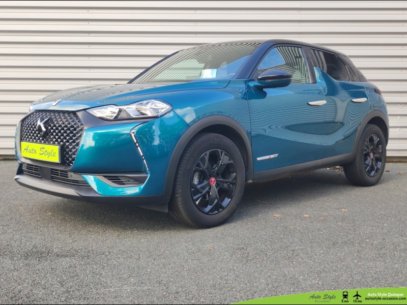 Ds DS 3 Crossback BlueHDi 110ch Performance Line Diesel Bleu Millenium - Toit Noir Perla Nera Occasion à vendre