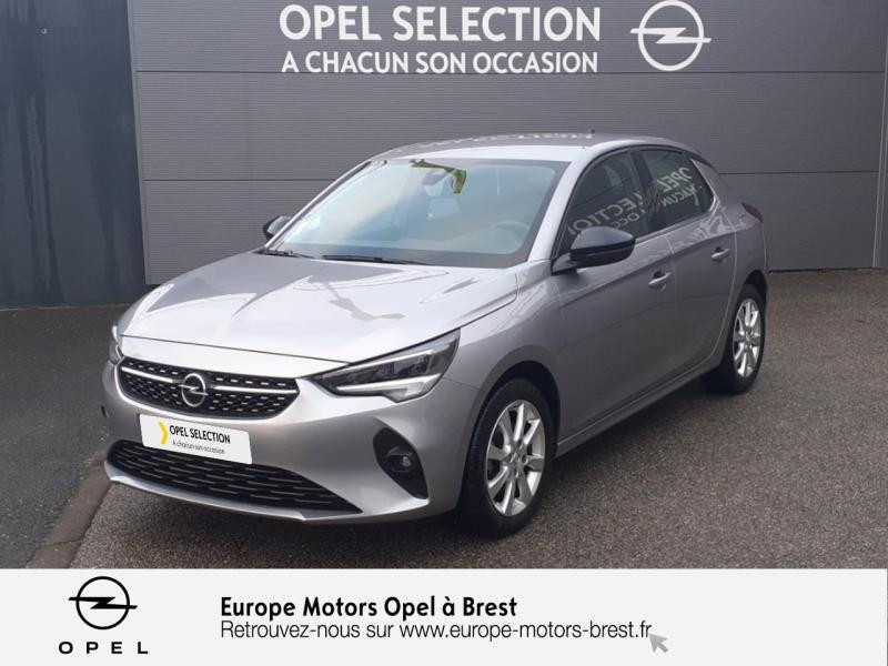 Opel Corsa 1.2 Turbo 100ch Elegance Essence Gris Quartz Occasion à vendre