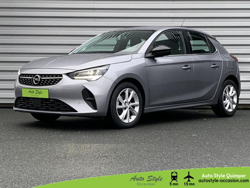 Opel Corsa 1.2 Turbo 100ch Elegance Essence Gris Quartz Occasion à vendre