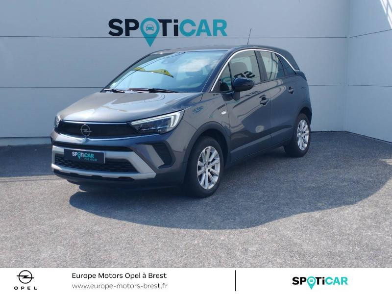 Opel Crossland 1.5 D 120ch Elegance BVA Diesel Gris Pierre de Lune métallisé Occasion à vendre