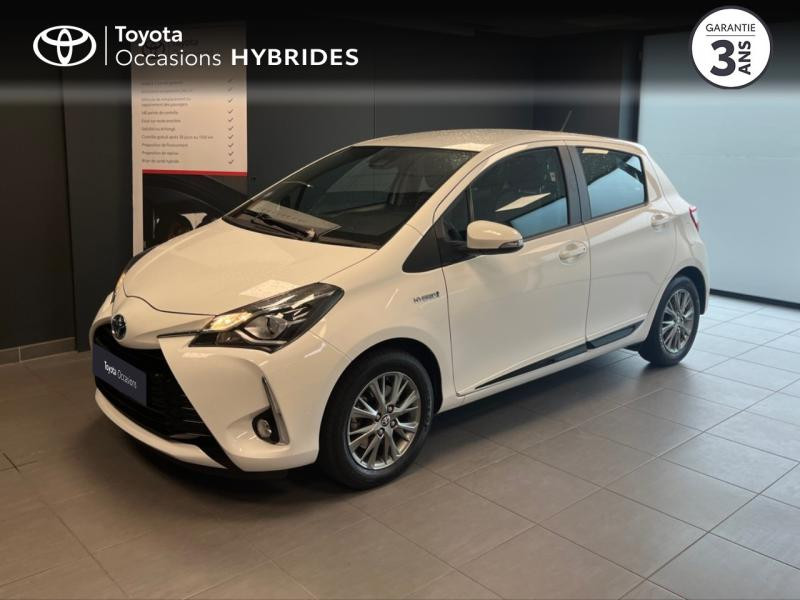Toyota Yaris 100h Dynamic 5p Hybride : Essence/Electrique Blanc Pur Occasion à vendre