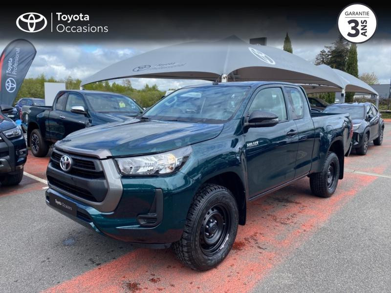 Toyota Hilux 2.4 D-4D X-Tra Cabine LeCap 4WD RC23 Diesel Spéciale Vert métallisé Occasion à vendre