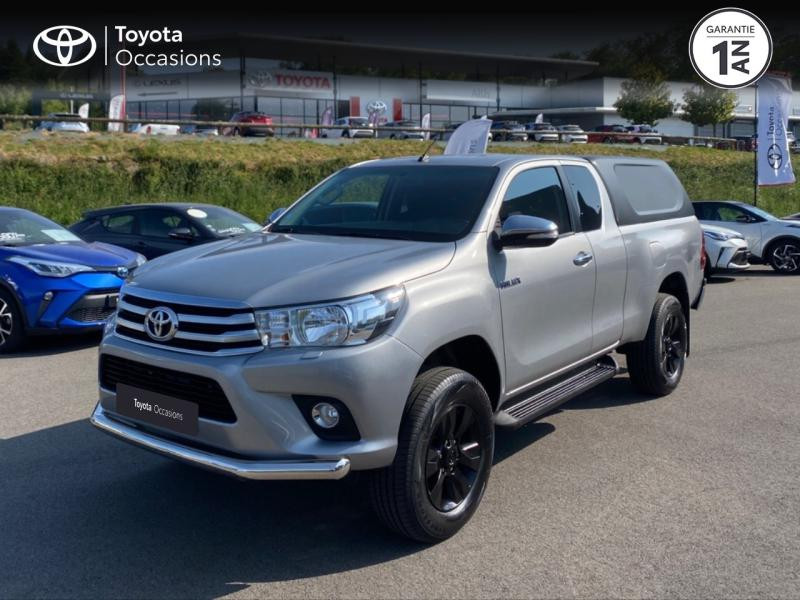 Toyota Hilux 2.4 D-4D 150ch X-Tra Cabine Légende 4WD Diesel Gris Acier métallisé Occasion à vendre