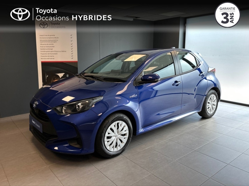 Toyota Yaris 116h France 5p Hybride Bleu Kyanite (M) Occasion à vendre