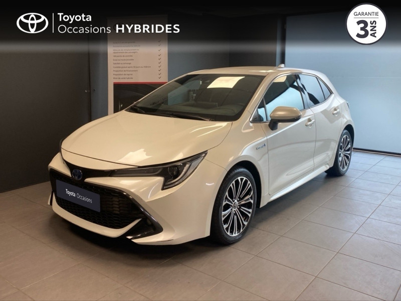 Toyota Corolla 122h Design Hybride Blanc Nacré Occasion à vendre