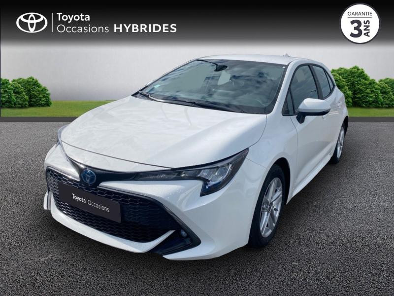 Toyota Corolla 122h Dynamic MY22 Hybride : Essence/Electrique Blanc Pur Occasion à vendre