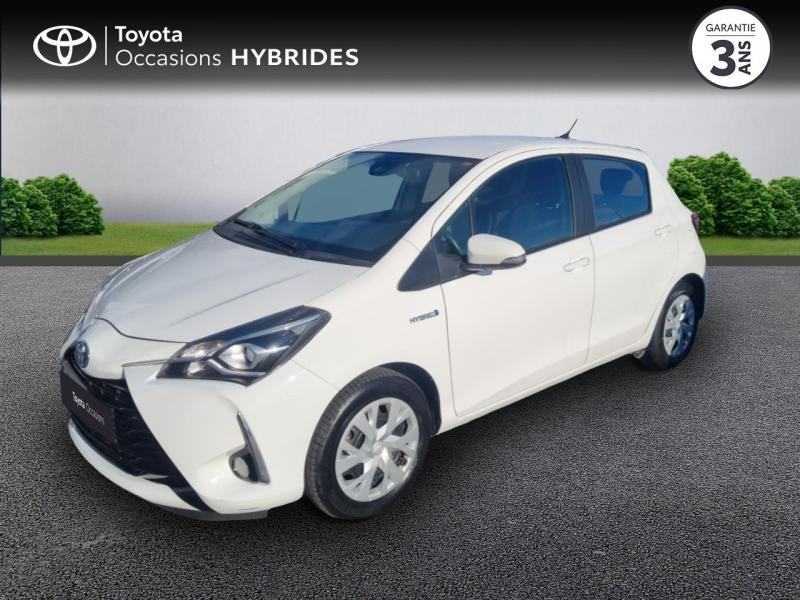 Toyota Yaris 100h France Business 5p Hybride Blanc Occasion à vendre