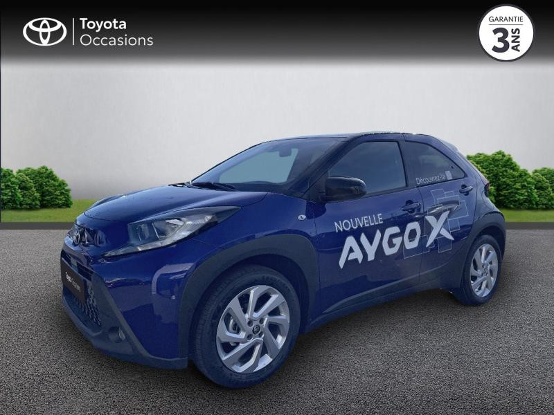 Toyota Aygo X 1.0 VVT-i 72ch Design S-CVT Essence Bleu Occasion à vendre
