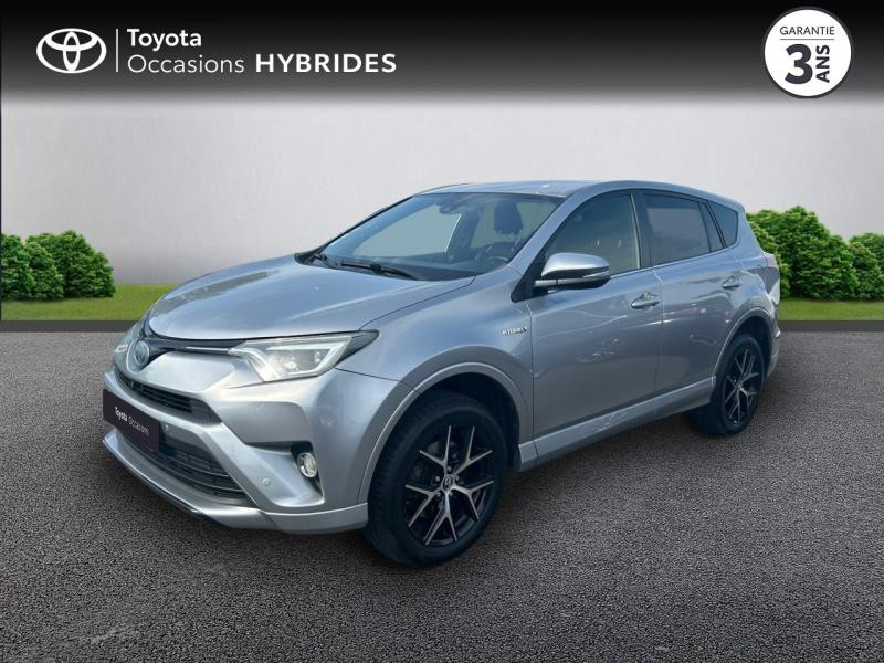 Toyota RAV4 197 Hybride Exclusive 2WD CVT Hybride Gris Acier Occasion à vendre