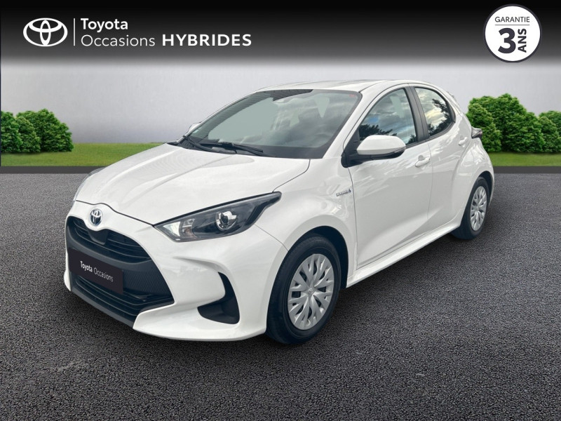 Toyota Yaris 116h France 5p Hybride Blanc Pur Occasion à vendre