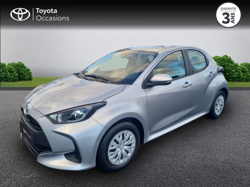 Toyota Yaris 70 VVT-i Dynamic 5p MY22 Essence Gris Minéral (M) Occasion à vendre