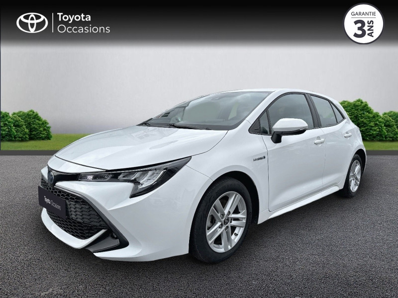 Toyota Corolla 122h Dynamic MY21 Hybride Blanc Pur Occasion à vendre