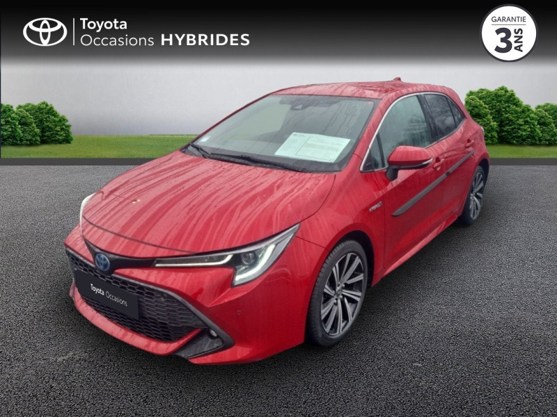 Toyota Corolla 122h Design MY22 Hybride Rouge Intense métallisé Occasion à vendre
