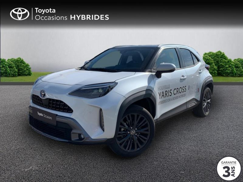 Toyota Yaris Cross 116h Trail AWD-i MY21 Hybride : Essence/Electrique Blanc Lunaire Nacré Occasion à vendre