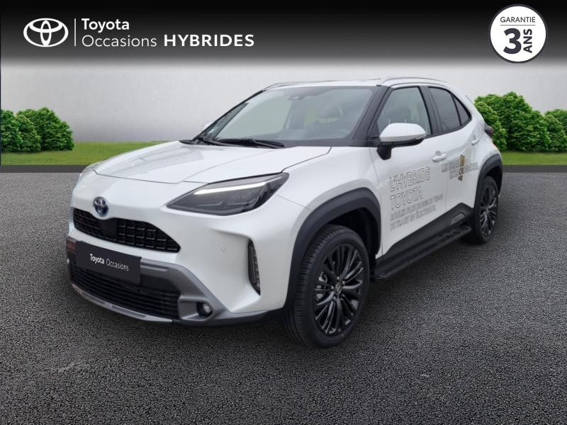 Toyota Yaris Cross 116h Trail My 22 + Marchepieds Hybride Blanc Lunaire Nacré Occasion à vendre