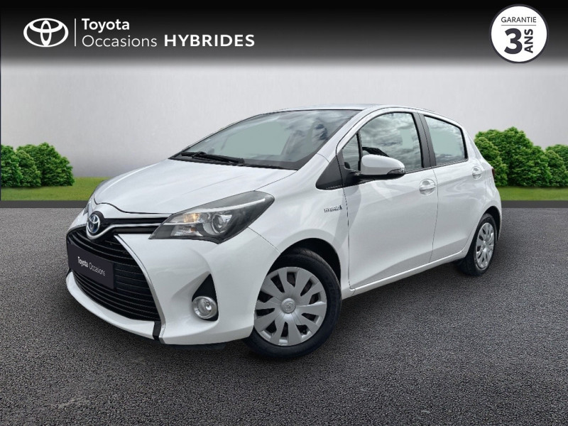 Toyota Yaris HSD 100h Dynamic 5p Hybride Blanc Occasion à vendre