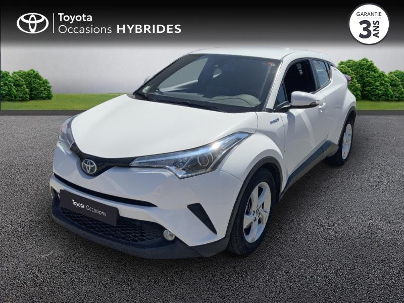 Toyota C-HR 122h Dynamic 2WD E-CVT Hybride : Essence/Electrique Blanc Occasion à vendre