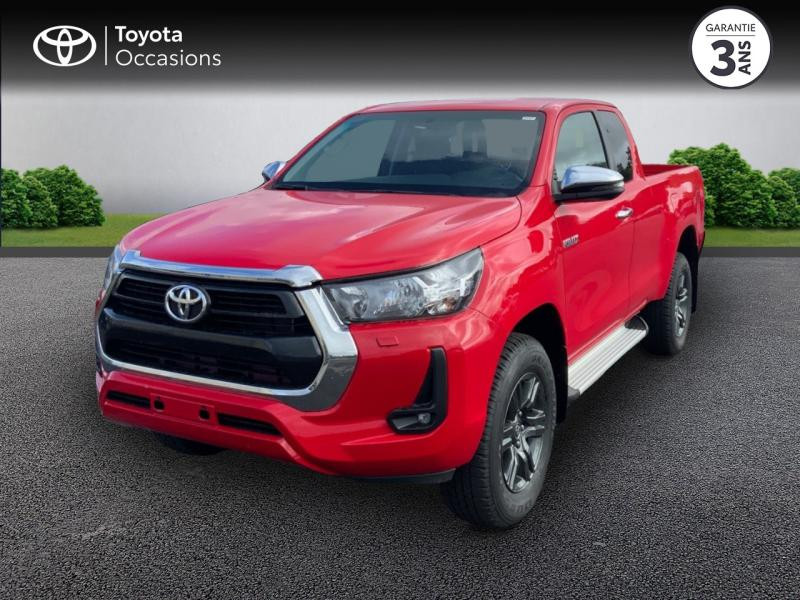 Toyota Hilux 2.4 D-4D X-Tra Cabine Légende 4WD BVA RC21 Diesel Rouge métallisé Occasion à vendre