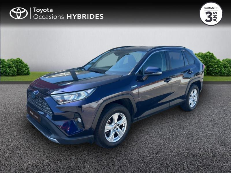 Toyota RAV4 Hybride 218ch Dynamic Business 2WD Hybride Bleu de Prusse métallisé Occasion à vendre