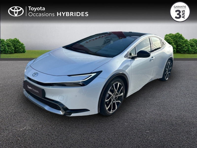 Toyota Prius Rechargeable 2.0 Hybride Rechargeable 223ch Design Hybride Blanc Lunaire Nacré Premium Occasion à vendre