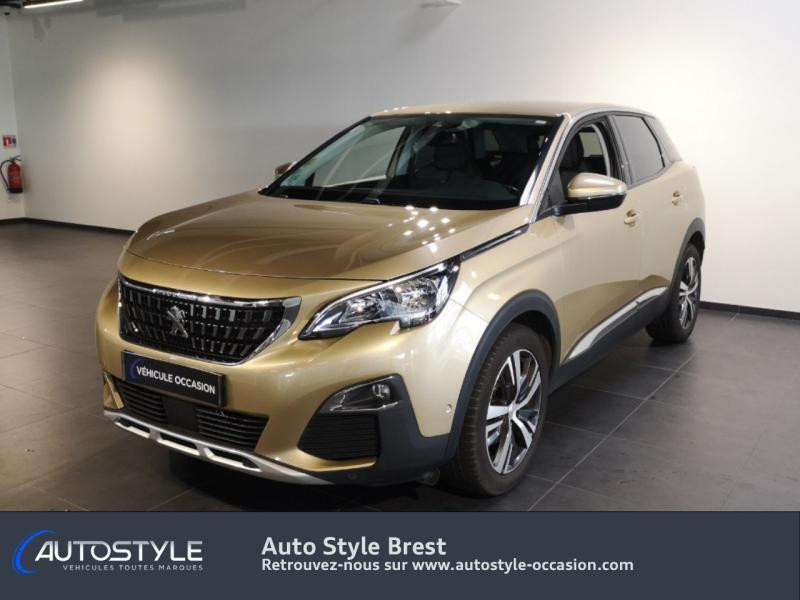 Peugeot 3008 1.6 BlueHDi 120ch Allure S&S EAT6 Diesel Beige Pyrite (M) Occasion à vendre