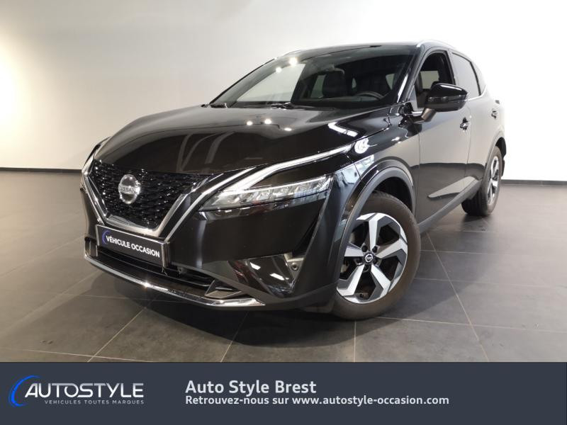 Nissan Qashqai 1.3 Mild Hybrid 140ch Tekna Essence/Micro-Hybride Noir Métallisé Occasion à vendre