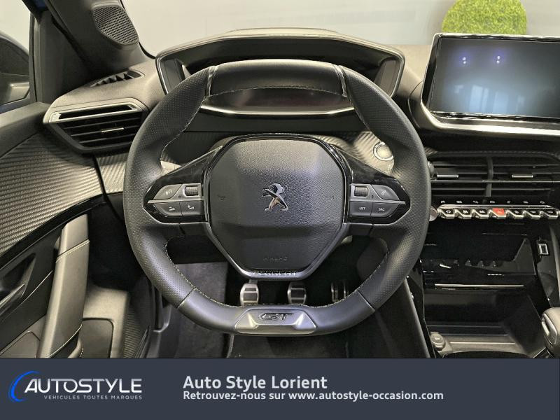 Photo 7 de l'offre de PEUGEOT 208 1.2 PureTech 100ch S&S GT Line à 20890€ chez Autostyle Lorient