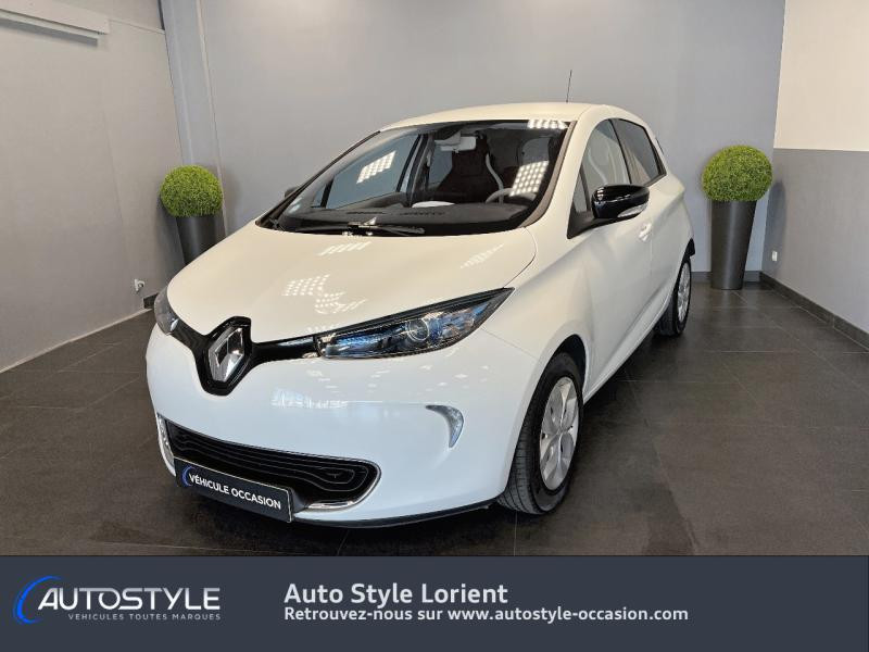 Renault Zoe Life charge rapide Electrique Blanc Glacier Occasion à vendre