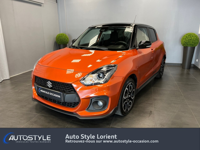 Suzuki Swift 1.4 Boosterjet Hybrid 129ch Spt Euro6d-T Essence/Micro-Hybride Pure White Pearl Occasion à vendre