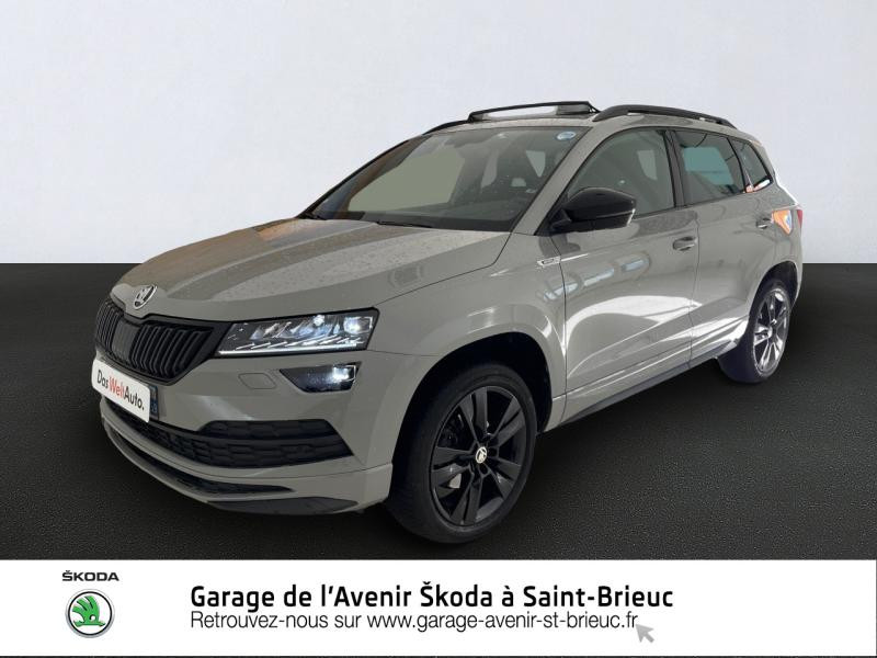 Skoda Karoq 1.6 TDI 116ch SCR Sportline DSG Euro6d-T Diesel Gris Perle Occasion à vendre