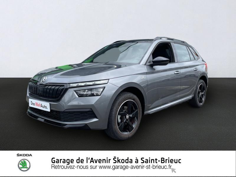 Skoda Kamiq 1.5 TSI 150ch Monte-Carlo DSG7 Euro6d-AP Essence Gris Graphite métallisé Occasion à vendre