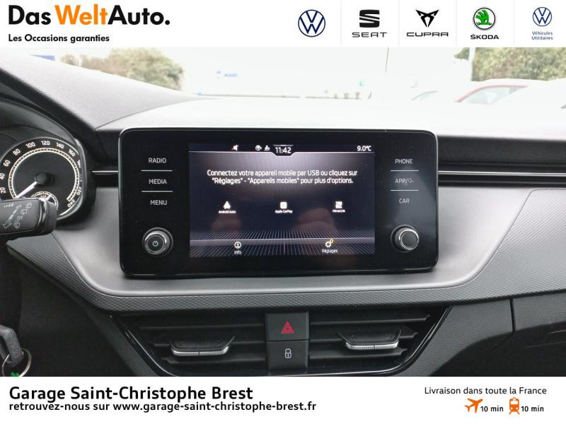 Photo 8 de l'offre de SKODA Kamiq 1.0 TSI Evo 110ch Ambition à 21490€ chez Auto Liberté - SKODA Brest