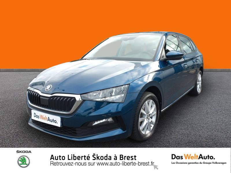 Skoda Scala 1.6 TDI 116ch Business DSG7 Euro6d-T EVAP Diesel Bleu Lave Occasion à vendre