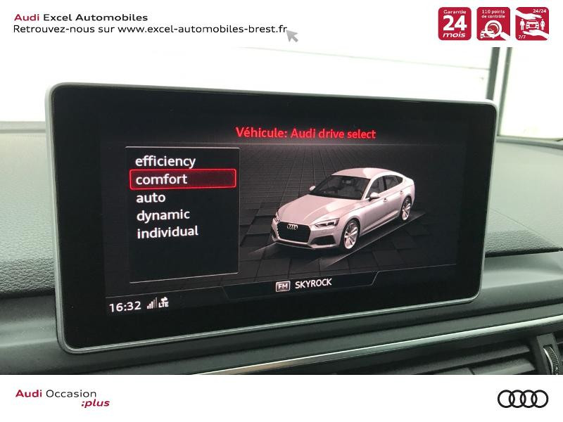 Photo 12 de l'offre de AUDI A5 Sportback 2.0 TDI 190ch Design Luxe S tronic 7 à 37590€ chez Excel Automobiles – Audi Brest
