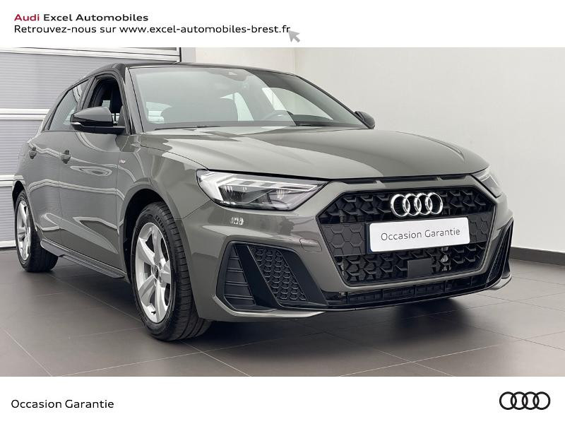 Photo 1 de l'offre de AUDI A1 Sportback 30 TFSI 110ch S line S tronic 7 à 29990€ chez Excel Automobiles – Audi Brest