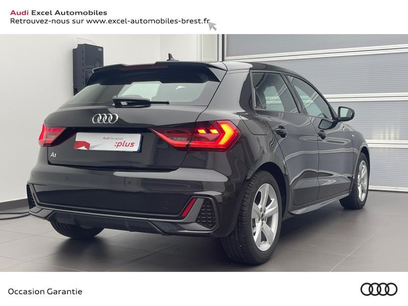 Photo 4 de l'offre de AUDI A1 Sportback 30 TFSI 110ch S line S tronic 7 à 29990€ chez Excel Automobiles – Audi Brest
