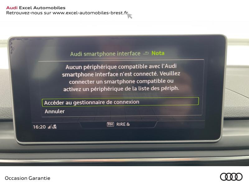 Photo 13 de l'offre de AUDI A4 2.0 TDI 150ch Design Luxe S tronic 7 à 24290€ chez Excel Automobiles – Audi Brest