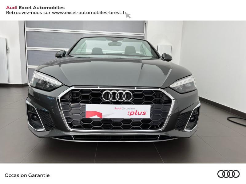 Photo 2 de l'offre de AUDI A5 Cabriolet 35 TDI 163ch S line S tronic 7 à 48990€ chez Excel Automobiles – Audi Brest