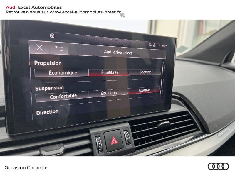 Photo 13 de l'offre de AUDI Q5 50 TFSI e 299ch S line quattro S tronic 7 à 65990€ chez Excel Automobiles – Audi Brest