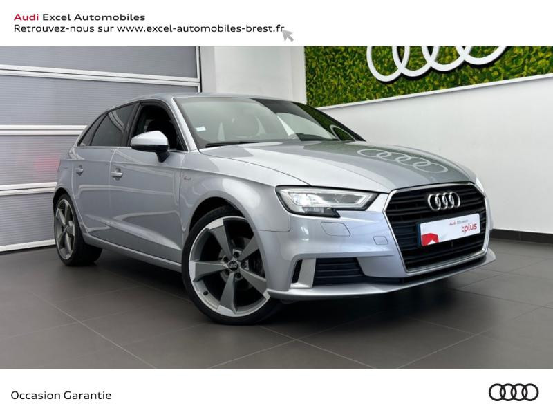 Audi A3 Sportback 2.0 TDI 150ch S line S tronic 7 Diesel Argent Fleuret Occasion à vendre