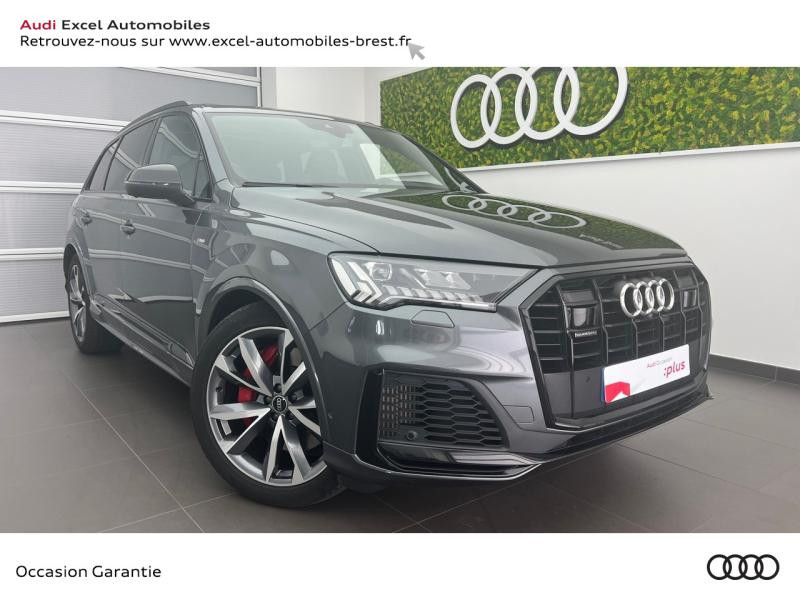 Audi Q7 60 TFSI e 456ch Competition quattro Tiptronic 5 places 22cv Hybride Gris Daytona nacré Occasion à vendre