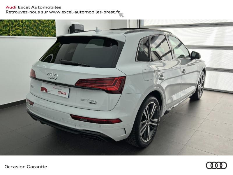 Photo 4 de l'offre de AUDI Q5 50 TFSI e 299ch S line quattro S tronic 7 à 61900€ chez Excel Automobiles – Audi Brest