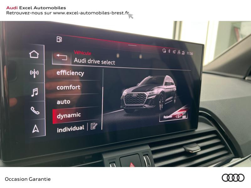 Photo 16 de l'offre de AUDI Q5 50 TFSI e 299ch S line quattro S tronic 7 à 61900€ chez Excel Automobiles – Audi Brest