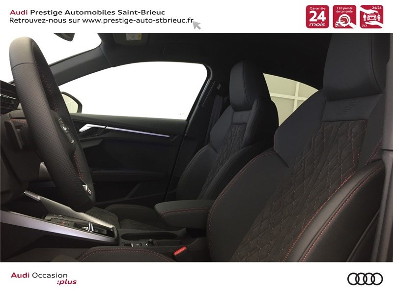 Photo 9 de l'offre de AUDI A3/S3 35 TFSI MILD HYBRID 150 S TRONIC 7 à 39900€ chez Prestige Automobiles – Audi St Brieuc
