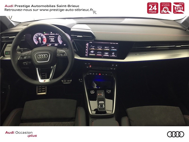 Photo 7 de l'offre de AUDI A3/S3 35 TFSI MILD HYBRID 150 S TRONIC 7 à 39900€ chez Prestige Automobiles – Audi St Brieuc