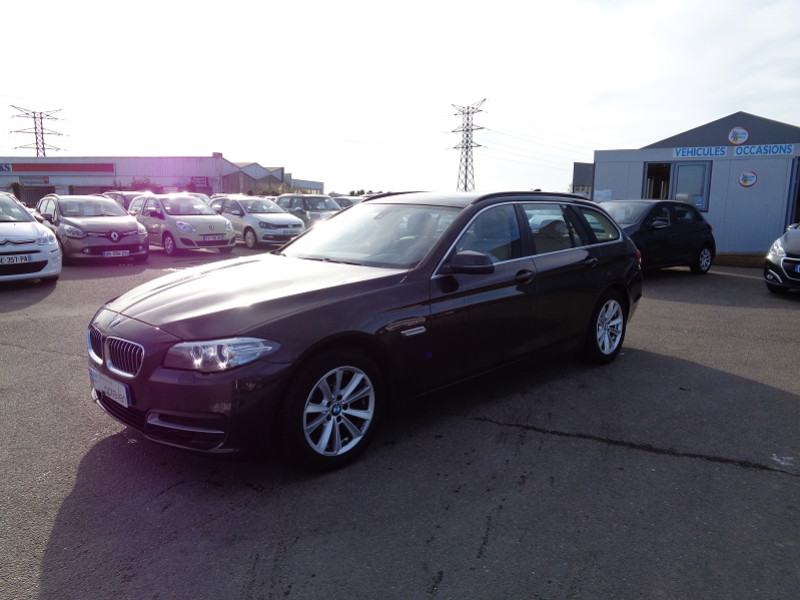 Photo 1 de l'offre de BMW SERIE 5 (F10) TOURING 520D 190CH LOUNGE PLUS à 13200€ chez Jestin autos