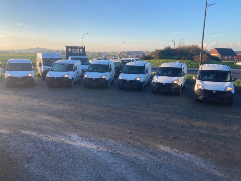 Fiat DOBLO CARGO 1.6 MULTIJET 120CH 705KG BUSINESS Diesel BLANC Occasion à vendre